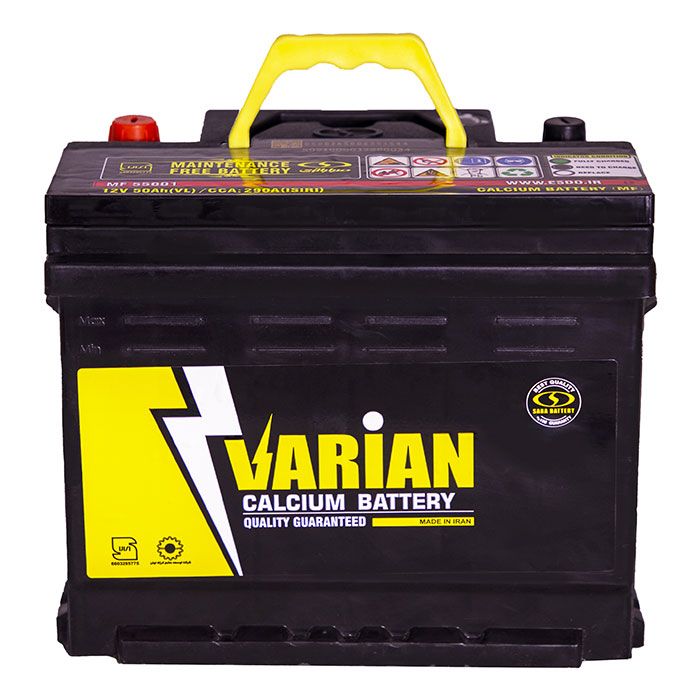 باتری اتمی خودرو صبا باتری مدل saland  varian